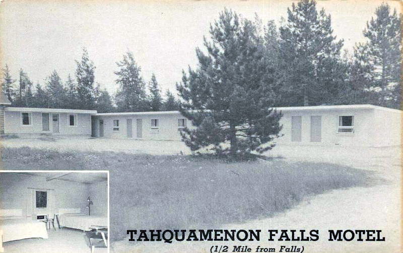 Tahquamenon Falls Motel - Vintage Postcard (newer photo)
